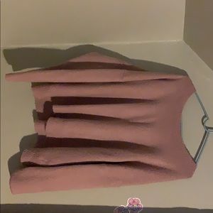 Pink mauve sweater